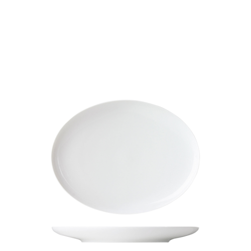Plate oval small
